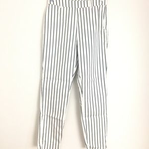Pinstripe H&M Stretchy Trouser Pants